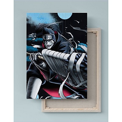 Quadro Decorativo Canvas Naruto Akatsuki Kisame  01